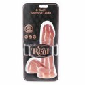 GET REAL silikonowy model anatomiczny 20,5 cm z kulkami, kolor skora GET REAL