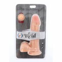 Get Real Double Density 18 cm - Model anatomiczny z przyssawką, beżowy GET REAL
