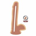 Get Real Dual Density 17 cm - Model intymny z przyssawką, kolor cielisty GET REAL