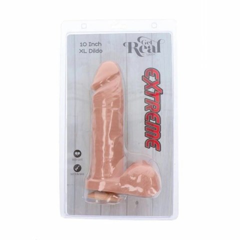 Get Real Extreme XL Model 25,5 cm z przyssawką, odcień skory GET REAL