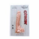 Get Real Extreme XXL Model 28 cm jasny beż z przyssawką GET REAL
