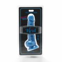 Get Real Happy Dicks 19 cm model z niebieskimi detalami, przyssawka GET REAL