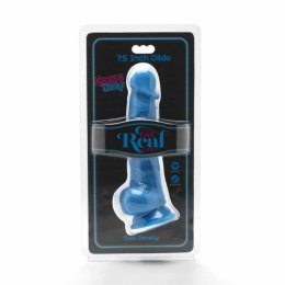Get Real Happy Dicks 19 cm model z niebieskimi detalami, przyssawka GET REAL