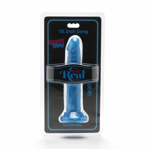 Get Real Happy Dicks Dong 19 cm niebieski - model anatomiczny PVC GET REAL