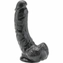 Get Real Model 20,5 cm Czarny - Anatomiczna Forma z Kulistymi Elementami GET REAL