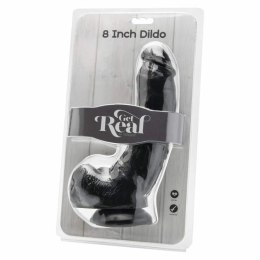 Get Real Model 20,5 cm Czarny - Anatomiczna Forma z Kulistymi Elementami GET REAL