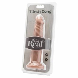 Get Real Model Dong 18 cm skora - anatomiczny kształt, PVC, naturalny kolor GET REAL