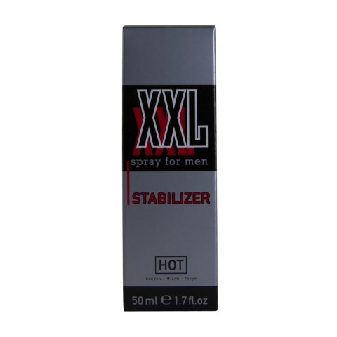 HOT XXL Spray Stabilizer dla mężczyzn z Ginkgo, Ginseng i Aloe Vera 50ml HOT