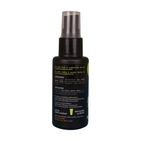 HOT Power Spray Active Men 50ml - spray pielęgnacyjny dla mężczyzn HOT