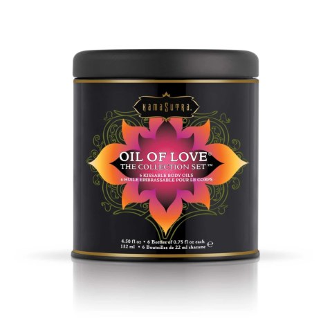 Kama Sutra Oil of Love Collection Set - zestaw 6 olejkow aromatycznych 6x22ml KamaSutra