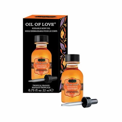 Kama Sutra Oil of Love Tropical Mango 22 ml - olejek rozgrzewający KamaSutra