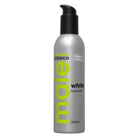 Male White Lubricant 250 ml na bazie wody, bezpieczny z prezerwatywami Male!