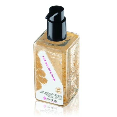 Mystim The Goldfather żel przewodzący 250ml z cząsteczkami złota Mystim