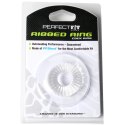 Perfect Fit Ribbed Ring Clear - wytrzymały pierścień anatomiczny SilaSkin Perfect Fit