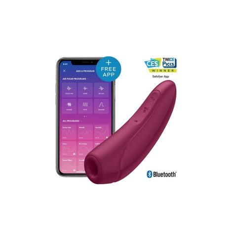 Satisfyer Curvy 1+ zaawansowany model z technologią fal powietrznych Satisfyer