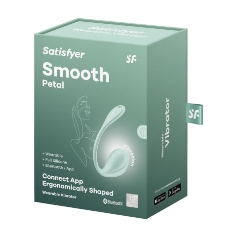 Satisfyer Smooth Petal Connect App - bezprzewodowy model do noszenia IPX7 Satisfyer