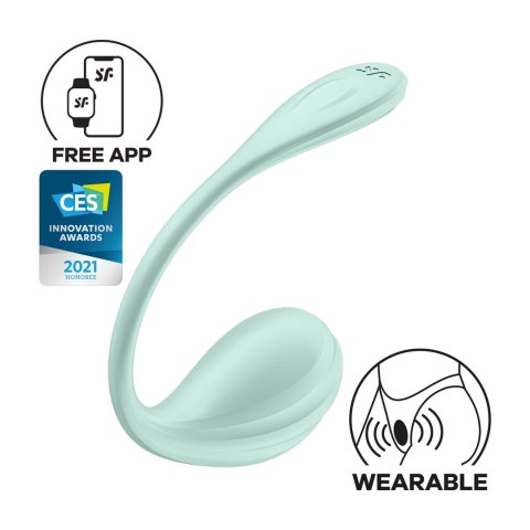Satisfyer Smooth Petal Connect App - bezprzewodowy model do noszenia IPX7 Satisfyer