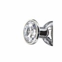 TOYJOY Diamond Bum Bijou Small - aluminiowy model z kryształem srebrnym TOYJOY