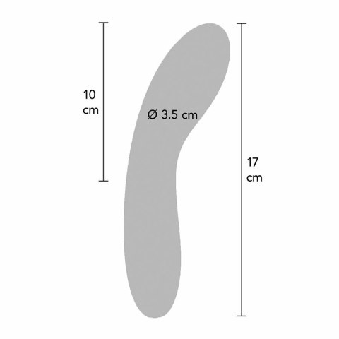 TOYJOY Luminate Light fioletowy model z podświetleniem LED, 17 cm TOYJOY