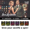 Tease & Please Sex Roulette Naughty Play gra planszowa 24 wyzwania Tease & Please