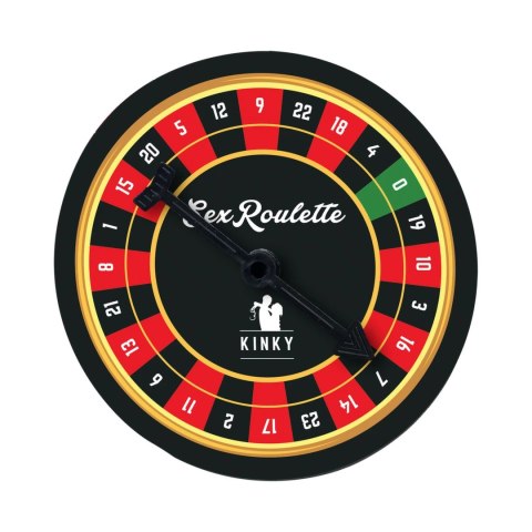 Tease and Please Sex Roulette Kinky gra planszowa wielojęzyczna Tease & Please