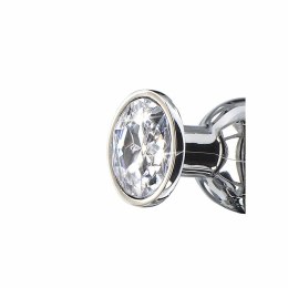 ToyJoy Diamond Bum Bijou Large - Aluminiowy model z ozdobą kryształową TOYJOY