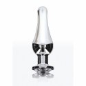 ToyJoy Diamond Bum Bijou Large - Aluminiowy model z ozdobą kryształową TOYJOY