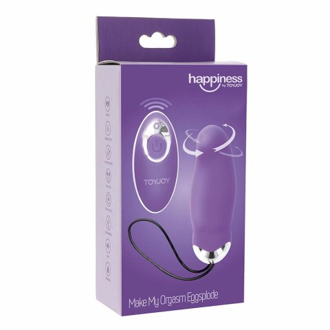 ToyJoy Eggsplode Bezprzewodowy System Wibracyjny Fioletowy 8 Trybow TOYJOY