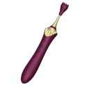 ZALO Bess 2 Velvet Purple - wielofunkcyjne urządzenie do masażu 4w1 Zalo