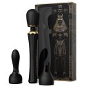 ZALO Kyro Obsidian Black - profesjonalny masażer z 2 nakładkami Zalo