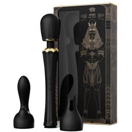 ZALO Kyro Obsidian Black - profesjonalny masażer z 2 nakładkami Zalo