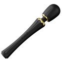 ZALO Kyro Obsidian Black - profesjonalny masażer z 2 nakładkami Zalo