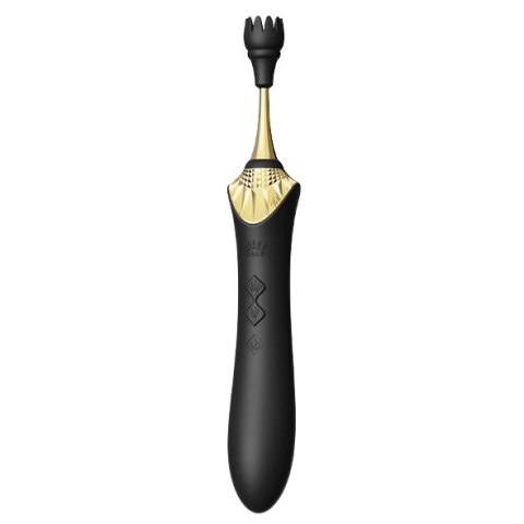 Zalo Bess 2 Obsidian Black - Wielofunkcyjny model z podgrzewaniem i 4 nakładkami Zalo