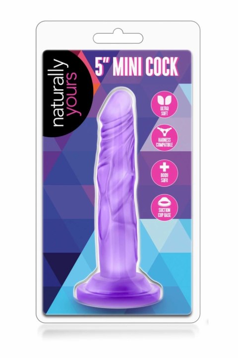 Blush B Yours Mini Model anatomiczny z przyssawką fioletowy 13 cm B Yours