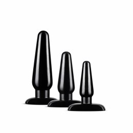 Blush Novelties Anal Adventures Zestaw 3 Stopniowanych Korkow Basic Plug Kit Anal Adventures