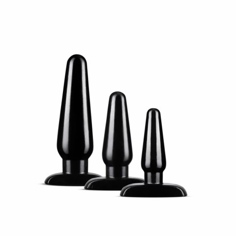 Blush Novelties Anal Adventures Zestaw 3 Stopniowanych Korkow Basic Plug Kit Anal Adventures