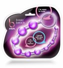 Blush Novelties B Yours Basic Beads fioletowe - elastyczny model 32,3 cm B Yours