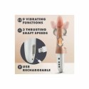 Blush Novelties Dr. Hammer model z funkcją ruchu i podgrzewania, beżowy 17,7 cm Dr Skin