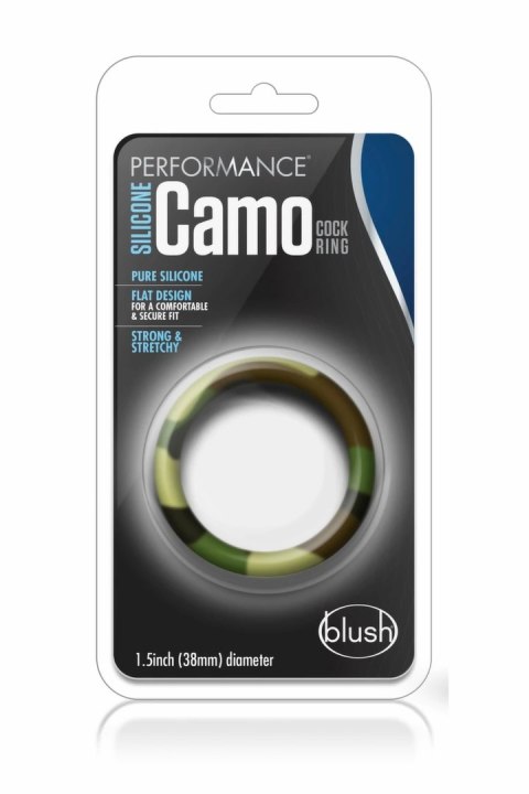 Blush Performance Pierścień Silikonowy Camo, elastyczny, hypoalergiczny Blush