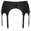 Cottelli Lingerie Pas do Pończoch 8 Szelek Czarny Matowy S Cottelli