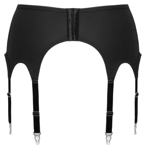 Cottelli Lingerie Pas do Pończoch 8 Szelek Czarny Matowy S Cottelli