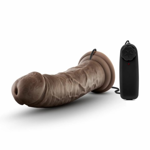Dr. Skin Dr. Joe Model wibracyjny z przyssawką 20 cm czekoladowy Dr Skin