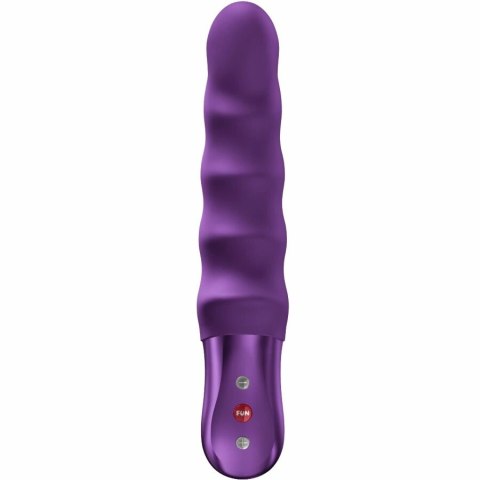 Fun Factory Stronic Surf Dark Violet - pulsator z falistą teksturą, 20 cm FUN FACTORY