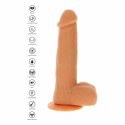 Get Real Naked Model z Obrotowymi Koralikami i Przyssawką 21 cm GET REAL