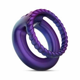 Hueman Jupiter - Pierścień Wibrujący Podwojny USB Fioletowy Hueman