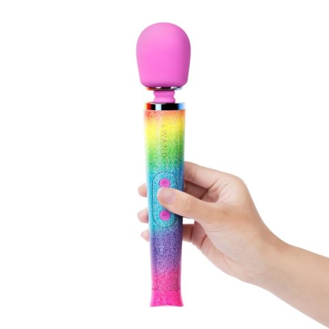 Le Wand Petite All That Glimmers Rainbow Ombre - masażer wielofunkcyjny Le Wand