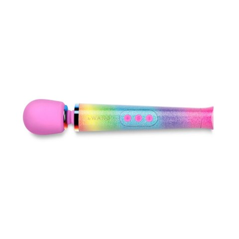 Le Wand Petite All That Glimmers Rainbow Ombre - masażer wielofunkcyjny Le Wand