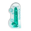 RealRock Crystal Clear - Model z anatomiczną podstawą 21 cm przezroczysty RealRock by Shots