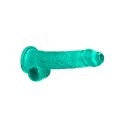 RealRock Crystal Clear - Model z anatomiczną podstawą 21 cm przezroczysty RealRock by Shots