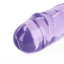 RealRock Crystal Clear model podwojny przezroczysty 34 cm RealRock by Shots